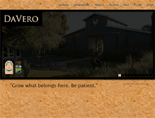 Tablet Screenshot of davero.com